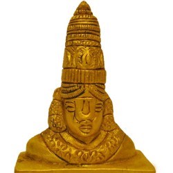 Lord Balaji Face Brass Statue
