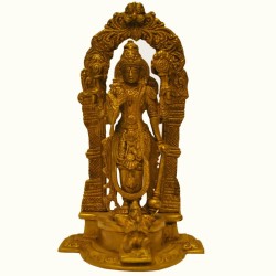 Blessing Chennakeshwara Brass Idol