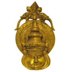 Kathakali Brass Wall Hanging